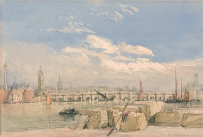 London Bridge door David Cox